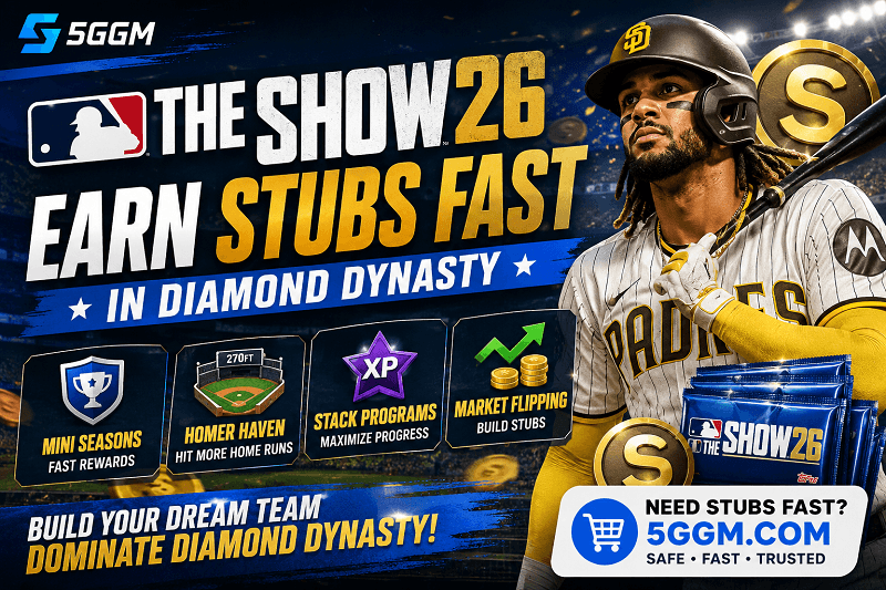 MLB The Show 26 Best Ways to Earn Stubs Fast in Diamond Dynasty