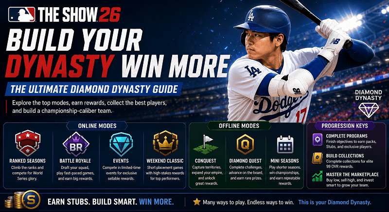 MLB The Show 26 Diamond Dynasty Tips Every New Player Should Know