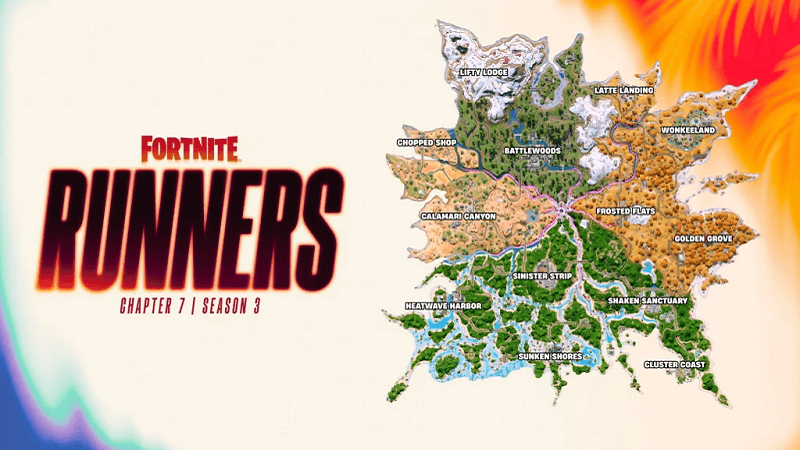 Fortnite Chapter 7 Season 3 Runners Update All Sprites, Abilities, and Battle Pass Skins